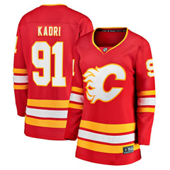 Nazem Kadri Calgary Flames Fanatics Women's Home Breakaway Player Jersey - Red | Fanatics sale