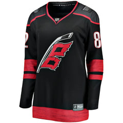 Jesperi Kotkaniemi Carolina Hurricanes Fanatics Women's Home Breakaway Player Jersey - Black | Fanatics Lifestyle