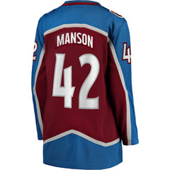 Josh Manson Colorado Avalanche Fanatics Women's Home Breakaway Player Jersey - Burgundy | Fanatics near me