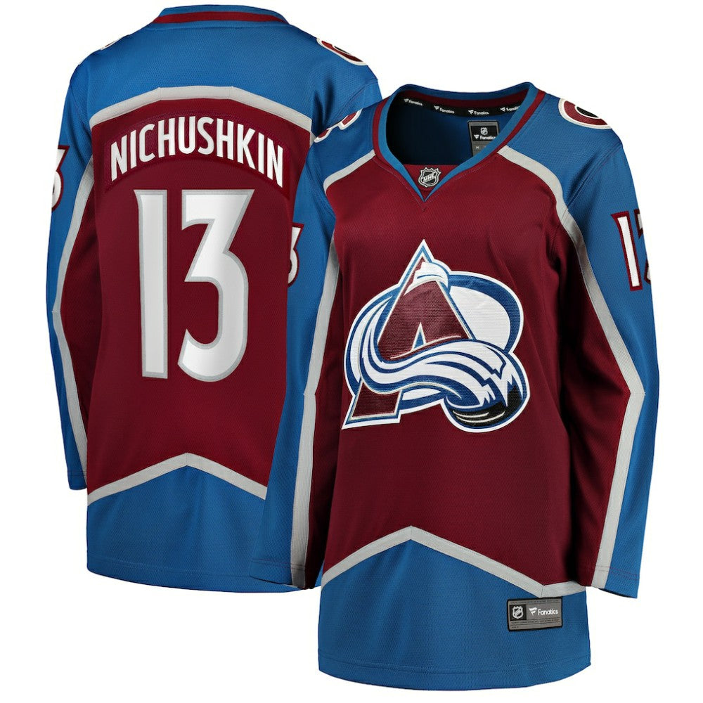 Valeri Nichushkin Colorado Avalanche Fanatics Women's Home Breakaway Player Jersey - Burgundy | Fanatics discount