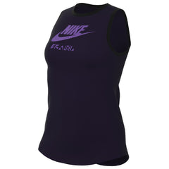 Nike - Brazil Women's National Team Women's Futura Tank Top - Navy