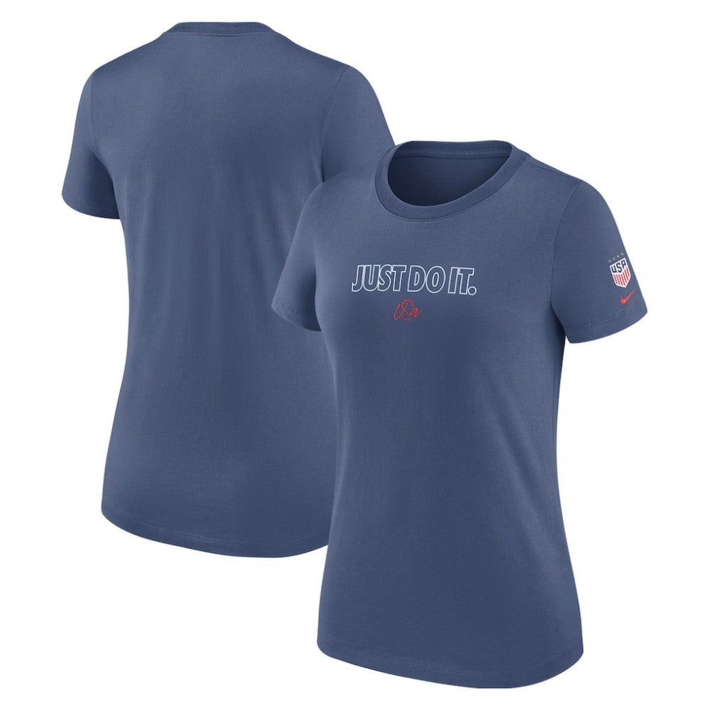 Nike - USWNT Women's Just Do It T-Shirt - Blue