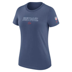 Nike - USWNT Women's Just Do It T-Shirt - Blue