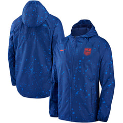 Nike - USMNT AWF Raglan Full-Zip Hoodie Jacket - Navy