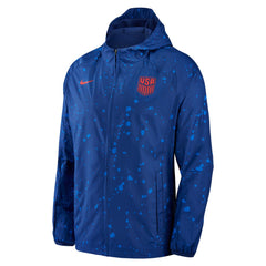 Nike - USMNT AWF Raglan Full-Zip Hoodie Jacket - Navy