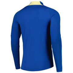Nike - Club America Strike Drill 2023/24 Performance Quarter-Zip Long Sleeve Top - Blue