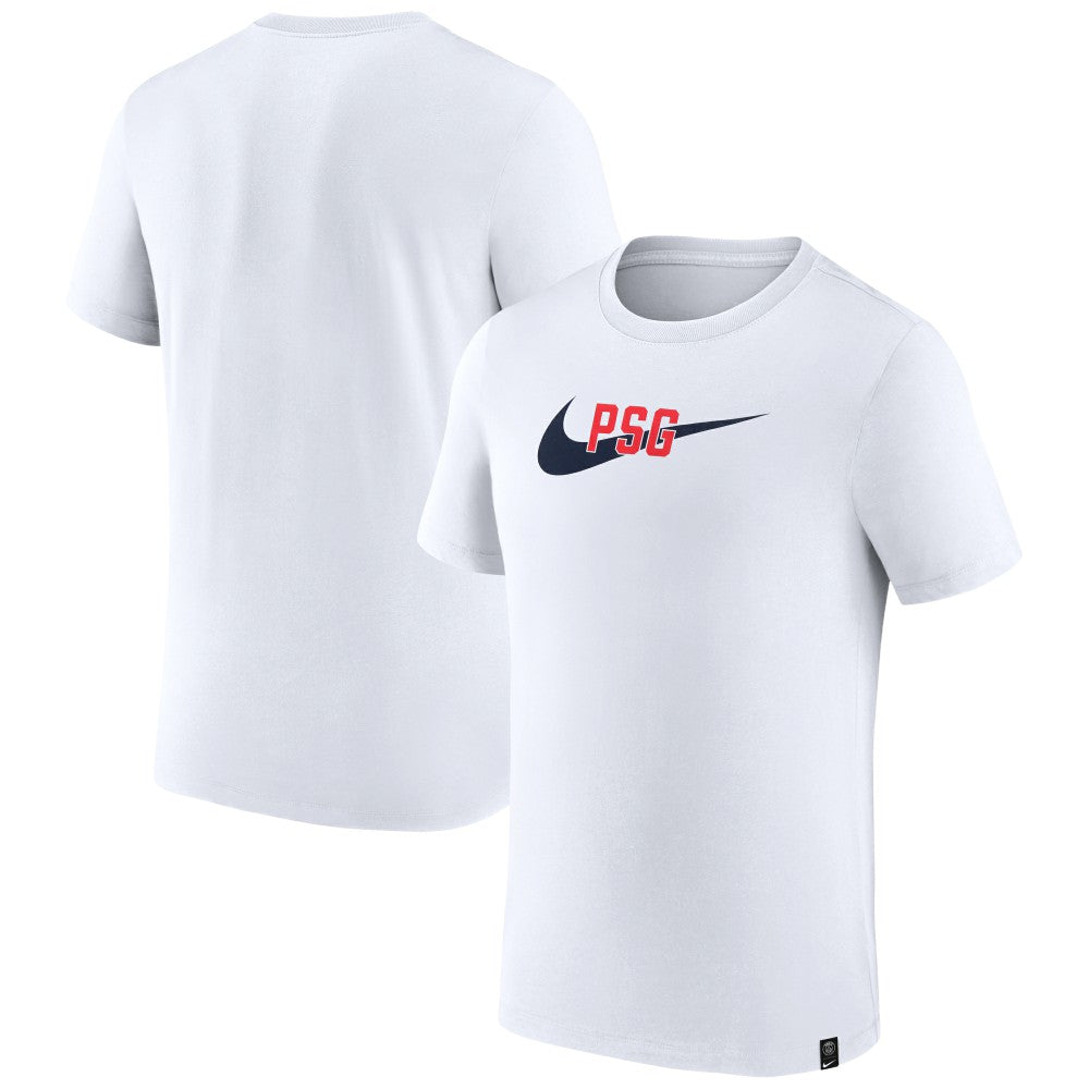 Nike - Paris Saint-Germain Swoosh T-Shirt - White