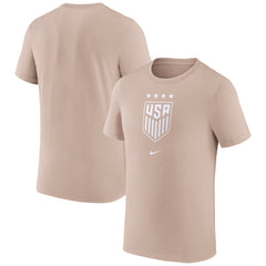 Nike - USWNT Youth Crest T-Shirt - Tan