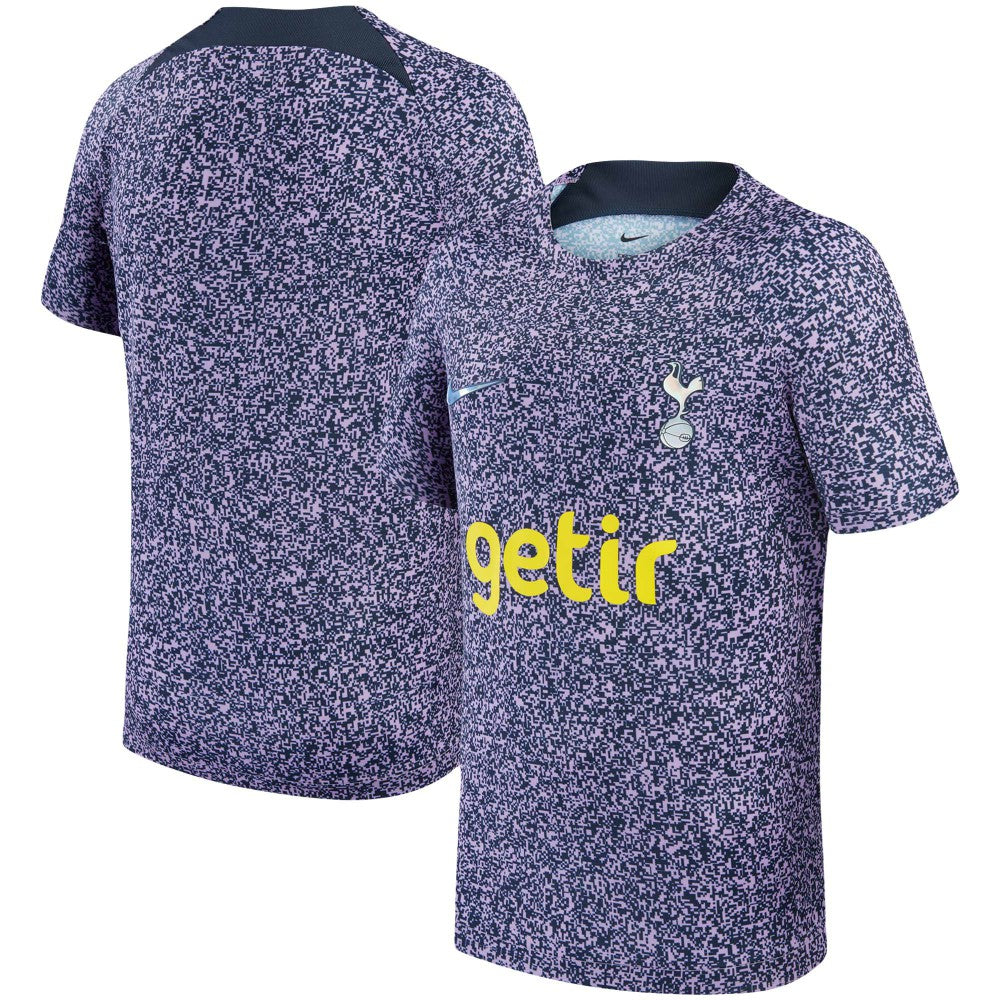 Nike - Tottenham Hotspur Youth 2023/24 Pre-Match Performance Top - Purple