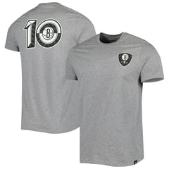 47 brand Brooklyn Nets '47 10th Anniversary Backer T-Shirt Heather Gray