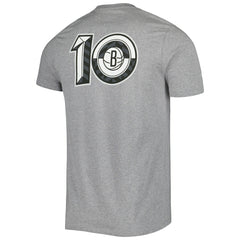 47 brand Brooklyn Nets '47 10th Anniversary Backer T-Shirt Heather Gray
