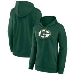 Green Bay Packers Women's Primary Logo Pullover Hoodie - Green - NFL