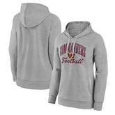 Washington Commanders Women's Victory Script Pullover Hoodie - Gray - NFL