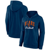 Chicago Bears Women's Victory Script Pullover Hoodie - Navy - NFL
