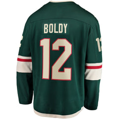 Matthew Boldy Minnesota Wild Fanatics Home Breakaway Player Jersey - Green | Fanatics Lifestyle