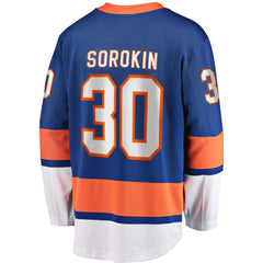 Ilya Sorokin New York Islanders Fanatics Home Breakaway Player Jersey - Royal | Fanatics online