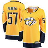 Dante Fabbro Nashville Predators Fanatics Women's Home Breakaway Player Jersey - Gold | Fanatics online
