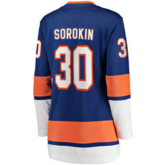 Ilya Sorokin New York Islanders Fanatics Women's Home Breakaway Player Jersey - Royal | Fanatics online