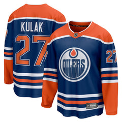 Brett Kulak Edmonton Oilers Fanatics Home Breakaway Player Jersey - Royal | Fanatics sale