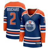 Evan Bouchard Edmonton Oilers Fanatics Women's Home Breakaway Player Jersey - Royal | Fanatics near me