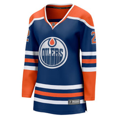 Evan Bouchard Edmonton Oilers Fanatics Women's Home Breakaway Player Jersey - Royal | Fanatics near me