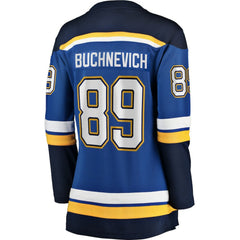 Pavel Buchnevich St. Louis Blues Fanatics Women's Home Breakaway Player Jersey - Blue | Fanatics Lifestyle