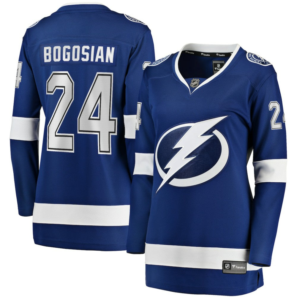 Zach Bogosian Tampa Bay Lightning Fanatics Women's Home Breakaway Player Jersey - Blue | Fanatics near me