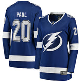 Nicholas Paul Tampa Bay Lightning Fanatics Women's Home Breakaway Player Jersey - Blue | Fanatics Clearance