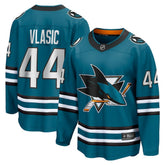 Marc-Edouard Vlasic San Jose Sharks Fanatics Home Breakaway Player Jersey - Teal | Fanatics online