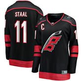 Jordan Staal Carolina Hurricanes Fanatics Women's Home Captain Patch Breakaway Player Jersey - Black | Fanatics near me