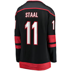 Jordan Staal Carolina Hurricanes Fanatics Women's Home Captain Patch Breakaway Player Jersey - Black | Fanatics near me