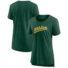 Athletics Women's Official Wordmark Tri-Blend T-Shirt Online