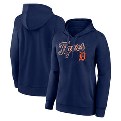 Detroit Tigers Women's Team Logo Lockup Pullover Hoodie Sale
