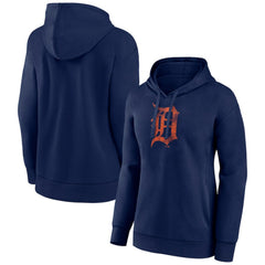 Detroit Tigers Women's Distressed Team Pullover Hoodie Online