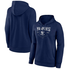 New York Yankees Women's Team Live For It Pullover Hoodie Outlet