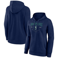 Seattle Mariners Women's Team Live For It Pullover Hoodie Outlet