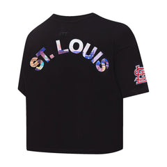St. Louis Cardinals Pro Standard Women's Cityscape Boxy T-Shirt Near Me