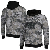 Miami Heat Hugo Boss Camo Pullover Hoodie Black