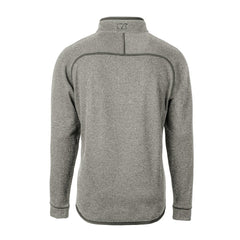 Chicago Bears Cutter & Buck Mainsail Sweater-Knit Big & Tall Half-Zip Pullover Jacket - Heather Gray - NFL