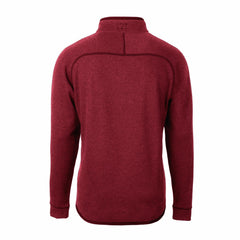 Tampa Bay Buccaneers Cutter & Buck Mainsail Sweater-Knit Half-Zip Pullover Jacket - Red - NFL