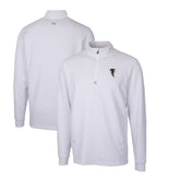 Atlanta Falcons Cutter & Buck Throwback Logo Traverse Stretch Quarter-Zip Pullover Top - White - NFL