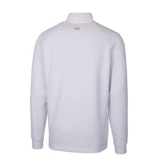 Atlanta Falcons Cutter & Buck Throwback Logo Traverse Stretch Quarter-Zip Pullover Top - White - NFL