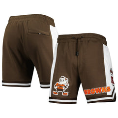Cleveland Browns Pro Standard Retro Classic 2.0 Shorts - Brown - NFL