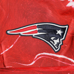 New England Patriots Pro Standard Allover Marble Print Shorts - Red - NFL