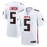 Drake London Atlanta Falcons Away Game Player Jersey - White - Nike