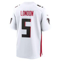 Drake London Atlanta Falcons Away Game Player Jersey - White - Nike