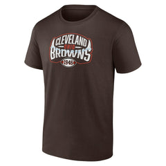 Cleveland Browns Open Receiver T-Shirt - Brown - NFL