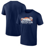 Denver Broncos Route Runner T-Shirt - Navy - NFL