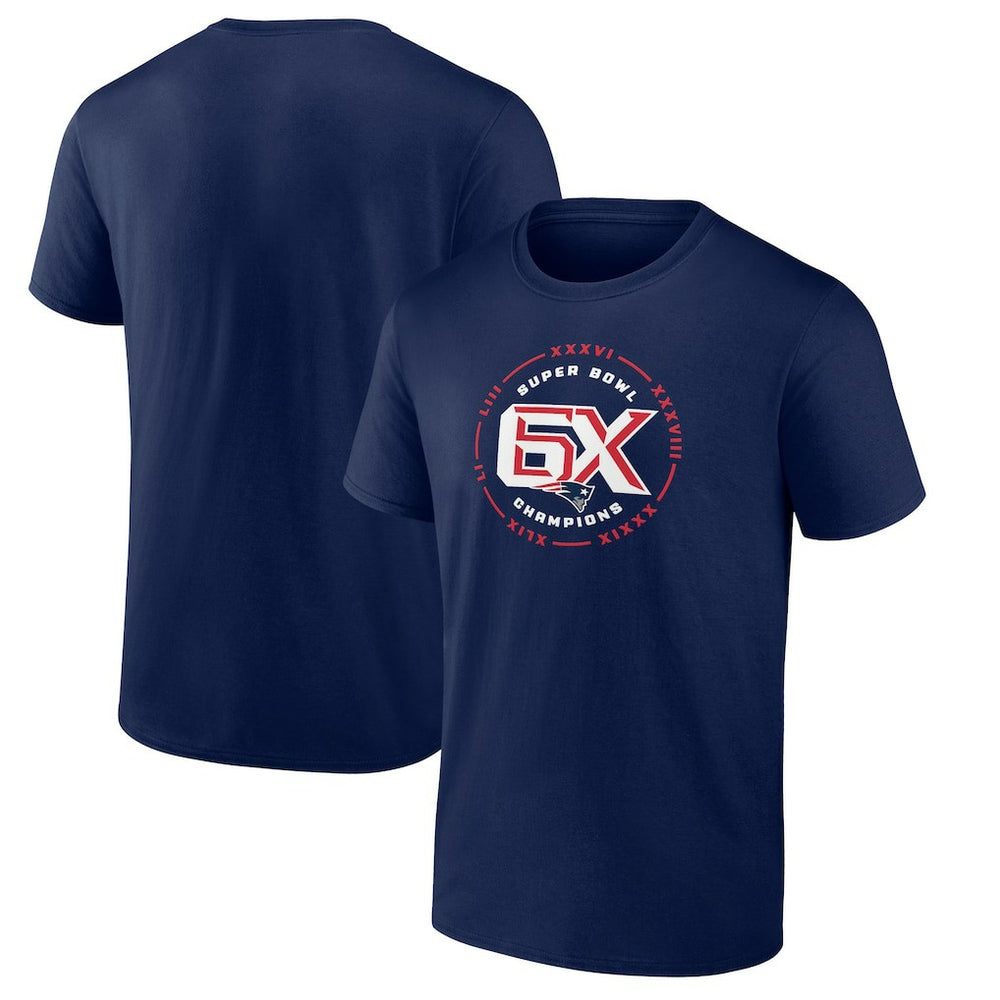 New England Patriots Open Receiver T-Shirt - Navy - NFL
