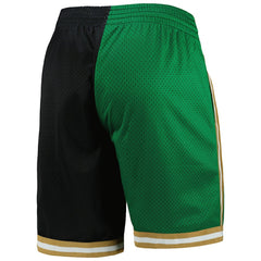 Mitchell & Ness Boston Celtics Hardwood Classics 2007 Split Swingman Shorts Kelly Green/Black